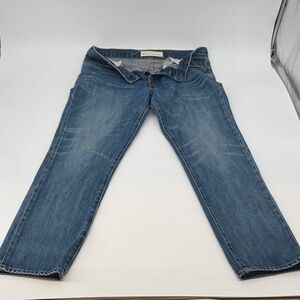 GAP Women's Boyfriend Jeans - Faded Blue Denim